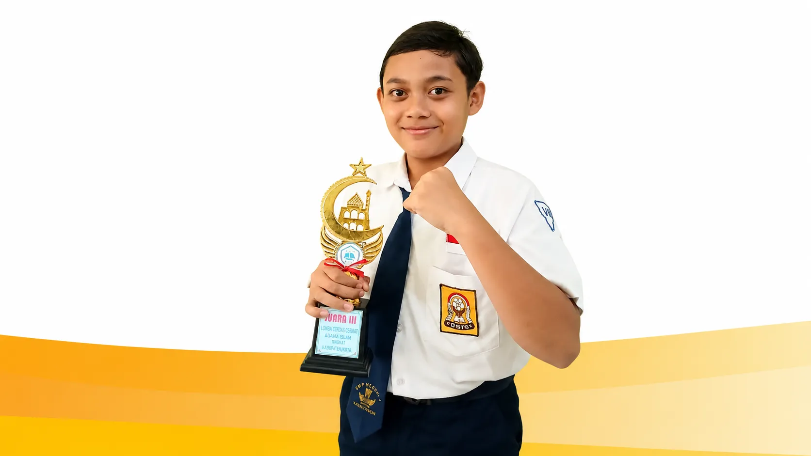Juara 3 MAPSI 2024 Subrayon Cabang Kaligrafi
