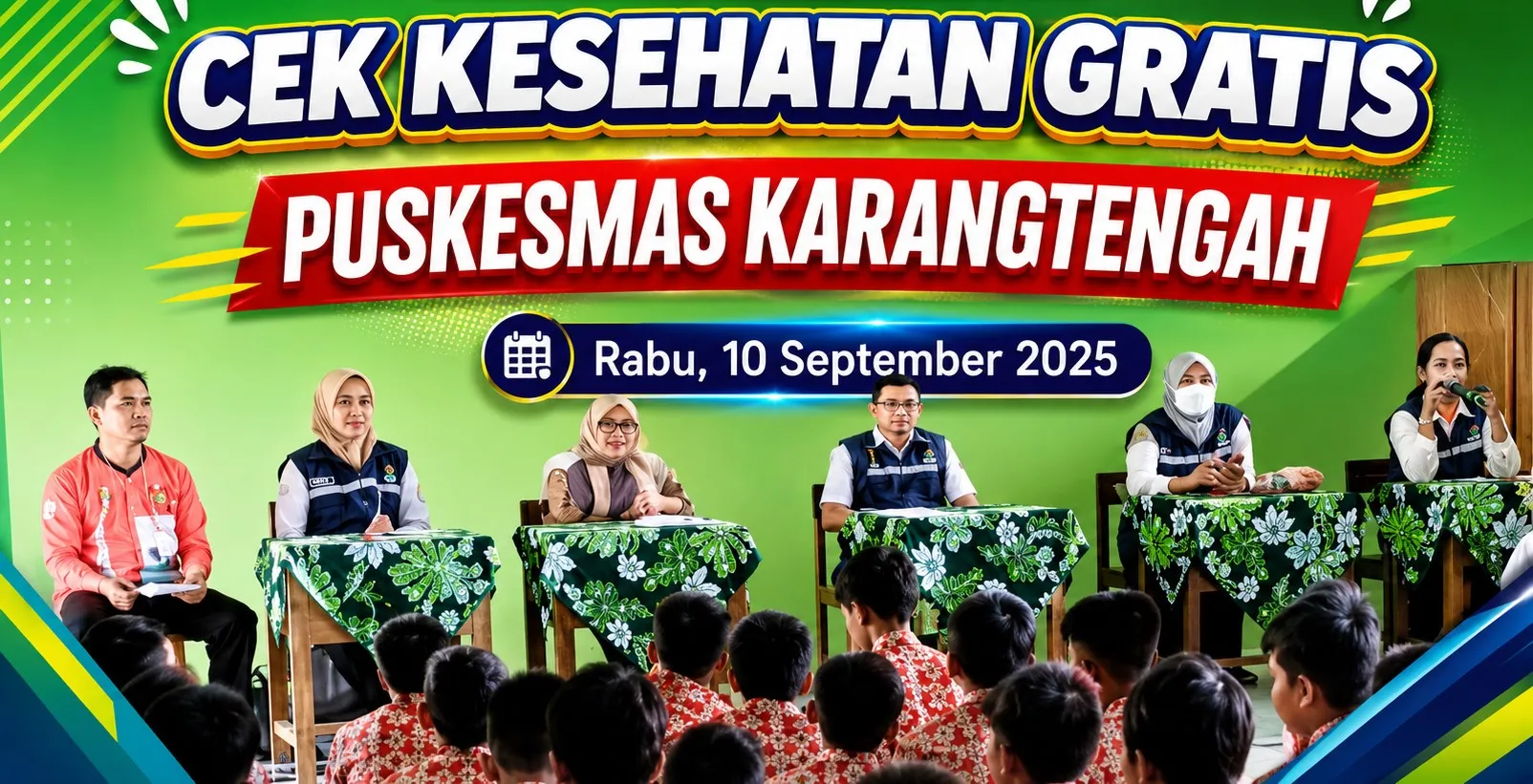 KEMITRAAN ANTARA SMPN 4 KARANGTENGAH DENGAN PUSKESMAS KECAMATAN KARANGTENGAH UNTUK MENINGKATKAN KESEHATAN WARGA SEKOLAH
