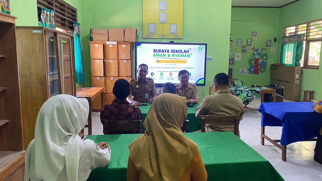 Sosialisasi Sekolah Aman dan Nyaman, SMP Negeri 4 Karangtengah Bentuk Tim Perumus Kebijakan Sekolah